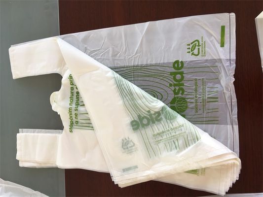 sacs à provisions compostables en plastique réutilisables de 50cm