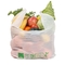 T-shirt en plastique biodégradable écologique de sacs à provisions de PLA 100% sur le petit pain