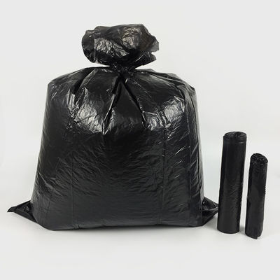 Les bio déchets compostables noirs mettent en sac 1 ou 2 côtés imprimant l'anti corrosion