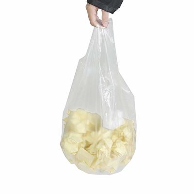 Petits sacs biodégradables transparents de compost de cuisine commodes pour porter