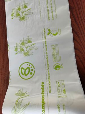 De 100% de sacs sacs jetables écologiques jetables biodégradables ambiant