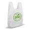 Sacs compostables biodégradables de produit des sacs à provisions 15x52 Biobag de 100%